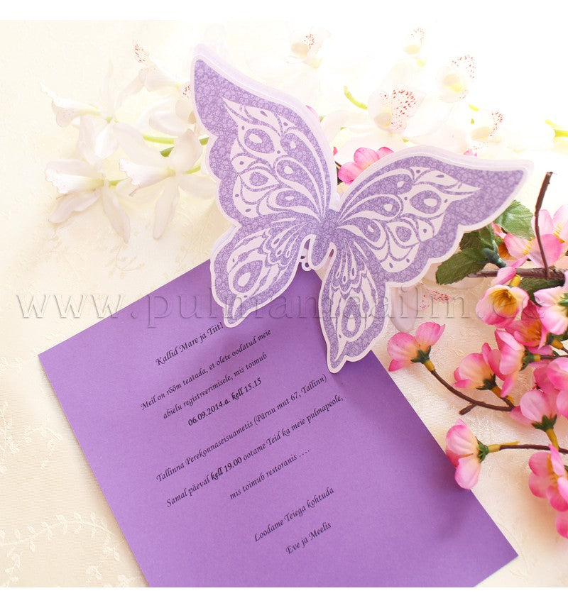 Pulmakutse Lavender liblikas