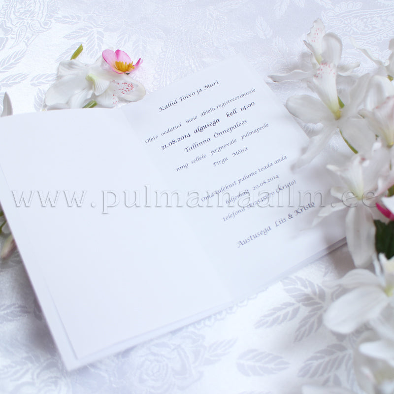 Elegantne pulmakutse 22