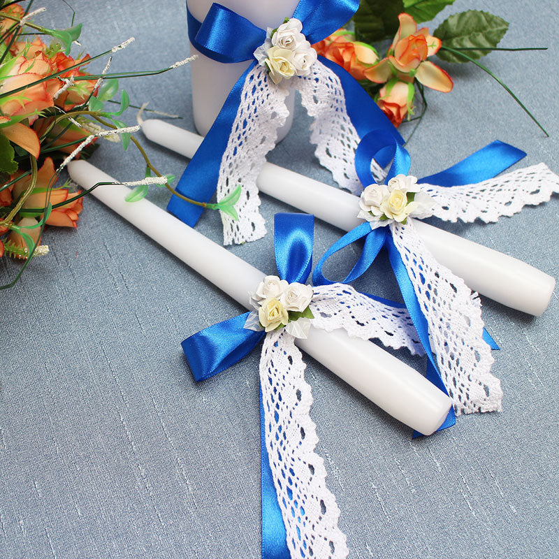 Küünalde komplekt Uhke sinine